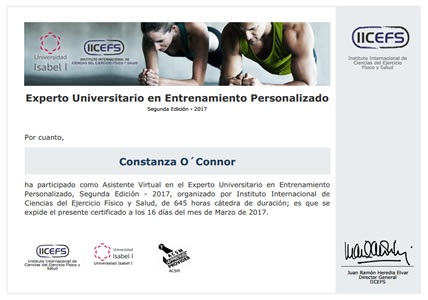 Certificado Final de Aprobación