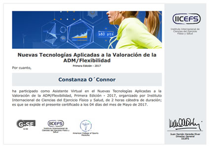 Certificado Final de Asistencia