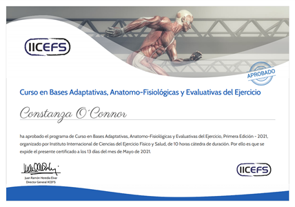 Certificado Final de Aprobación