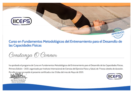 Certificado Final de Aprobación