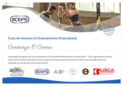 Certificado Final de Aprobación