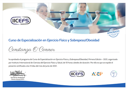 Certificado Final de Aprobación