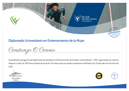 Certificado Final de Aprobación