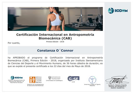Certificado Final de Aprobación