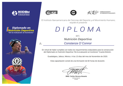 Certificado Final de Asistencia