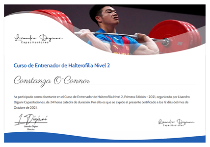 Certificado Final de Aprobación