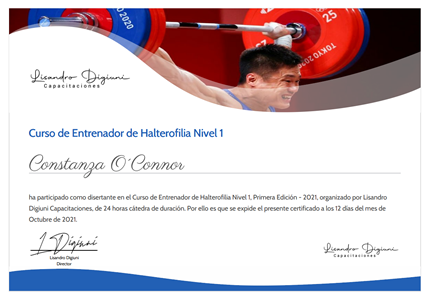 Certificado Final de Aprobación
