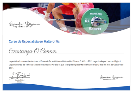 Certificado Final de Aprobación