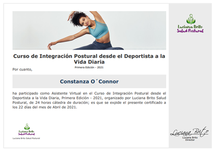 Certificado Final de Asistencia