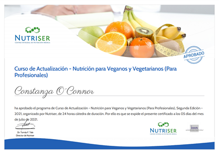 Certificado Final de Aprobación