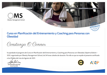 Certificado Final de Aprobación