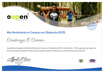 Certificado Final de Aprobación