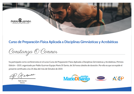 Certificado Final de Aprobación