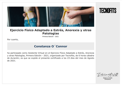 Certificado Final de Asistencia