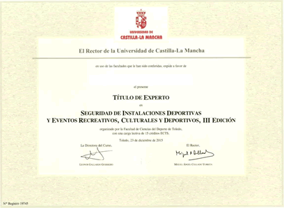 Certificado Final de Aprobación
