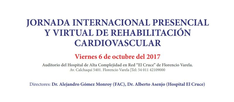 Jornada Internacional de Rehabilitación Cardíaca - INVITACIÓN GRATUITA -