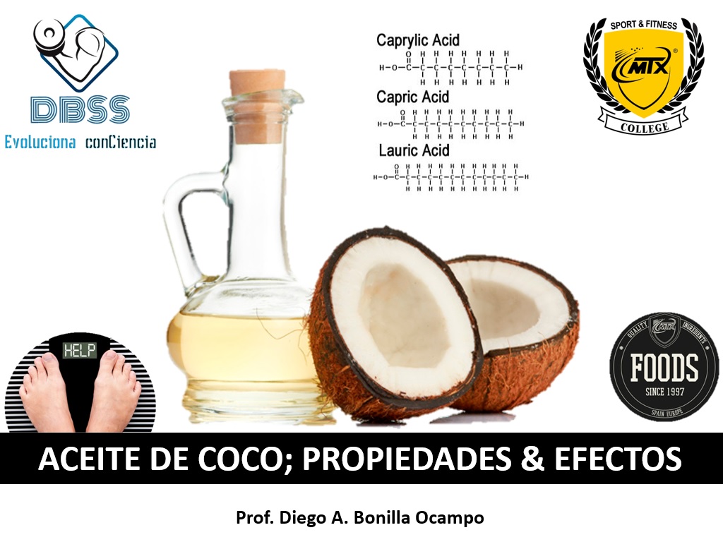 Aceite de Coco; Propiedades y Efectos